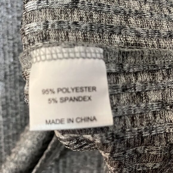 ✨🩶 Vintage Juliette Women’s Gray Asymmetrical Hem Poncho Top | Size L 🩶 - Picture 5 of 14